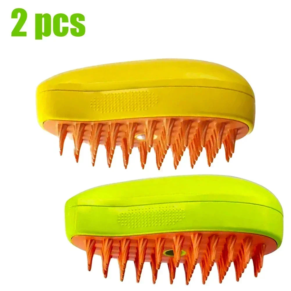 3-in-1 Steam Pet Grooming Brush