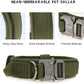 Durable Tactical Dog Collar Leash Set Adjustable Military Pet Collar Leash Medium Large Dog German Shepherd Training Accessories