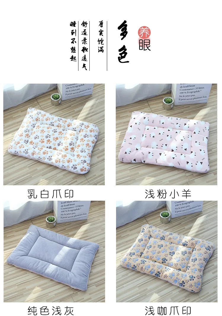 Double-sided Pet Mat Bed for Cats Dogs