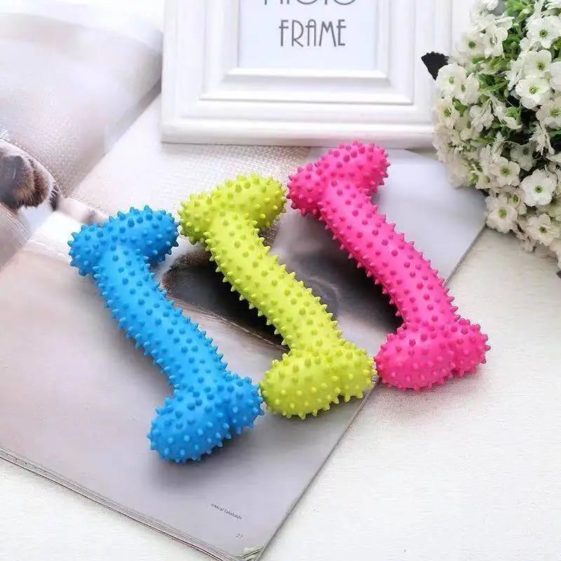 Rubber Chew Dog Toy for Small Dogs