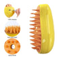 3-in-1 Steam Pet Grooming Brush