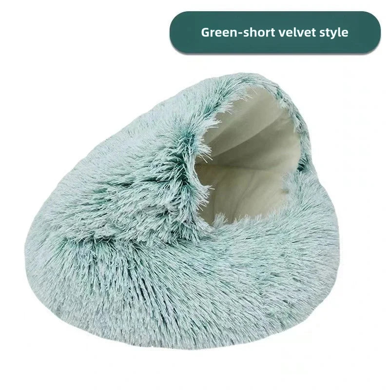 Plush Autumn & Winter Pet Bed