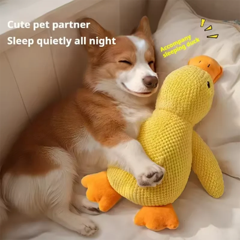 Plush Duck Dog Hug Toy