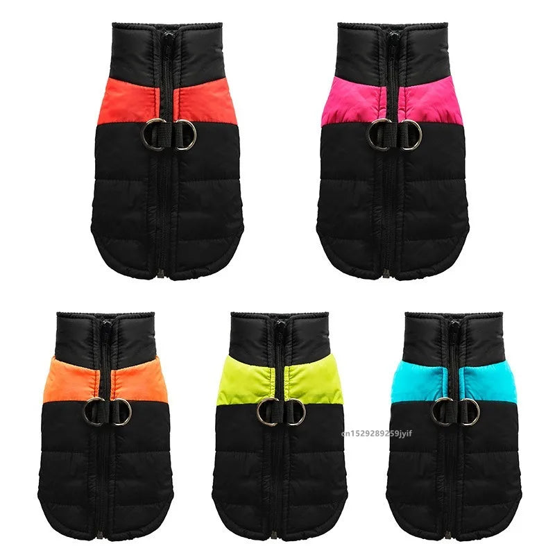 Waterproof Dog Clothes Winter Vest