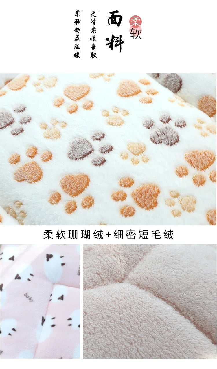 Double-sided Pet Mat Bed for Cats Dogs