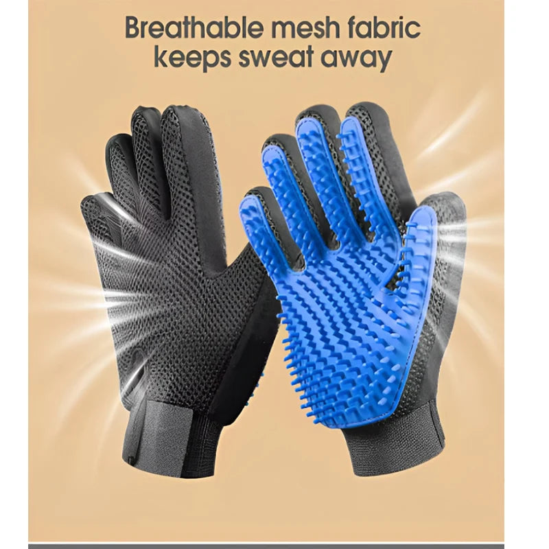 Pet Dog Cat Grooming Cleaning Glove