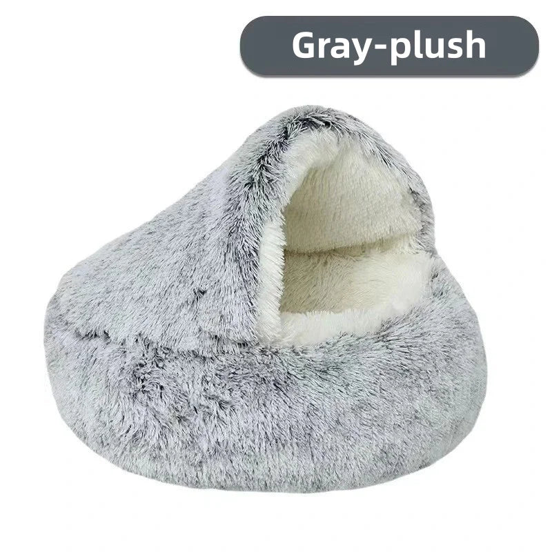 Plush Autumn & Winter Pet Bed