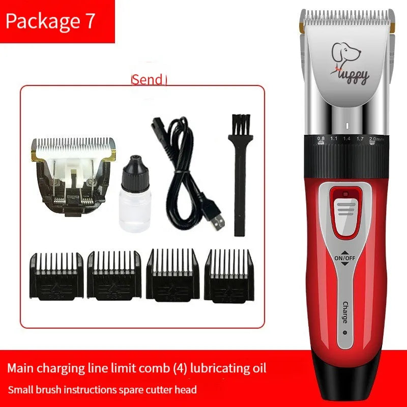 Cordless Pet Hair Clipper with Ceramic Blade