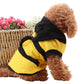 Bee Hoodie Pet Costume
