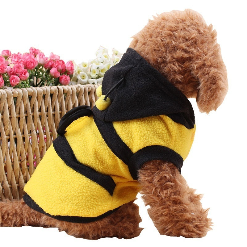 Bee Hoodie Pet Costume