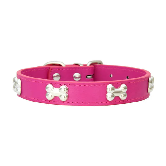 Durable Leather Dog & Cat Collar
