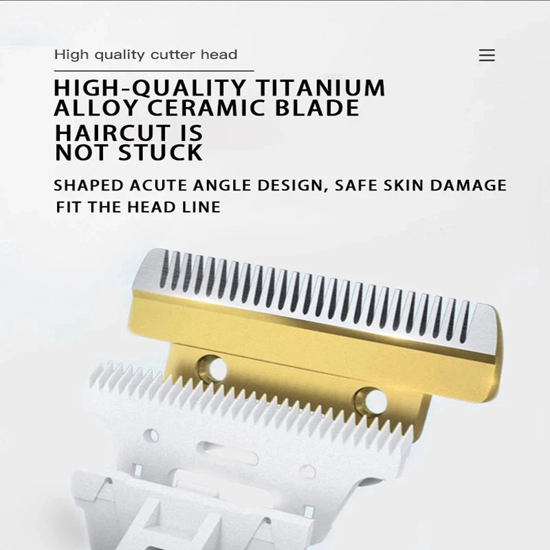 Cordless Pet Hair Clipper with Ceramic Blade