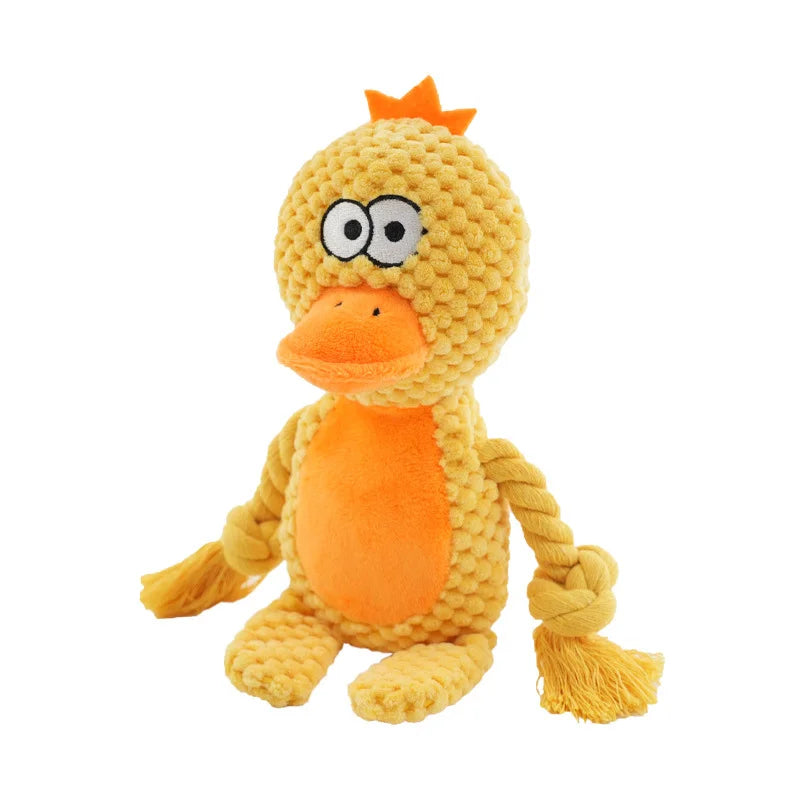 Indestructible Plush Dog Chew Toy