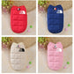 Designer Trendy Dog Clothes Winter Warm