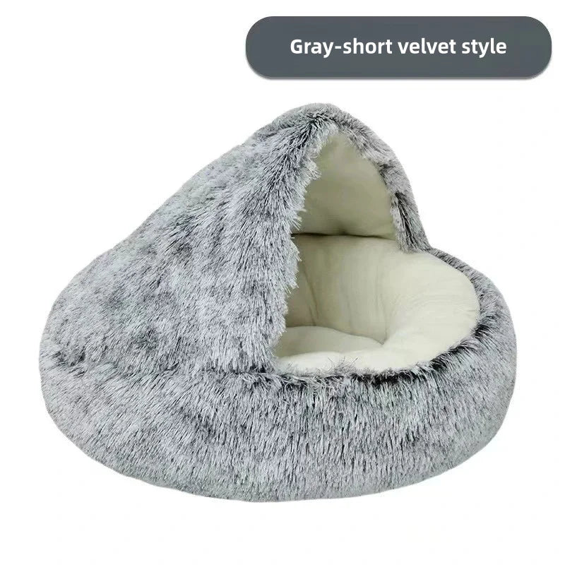 Plush Autumn & Winter Pet Bed