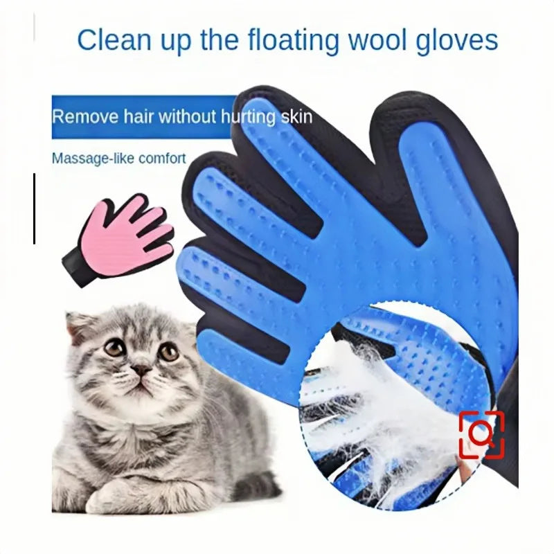 Pet Dog Cat Grooming Cleaning Glove