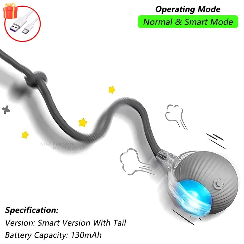 Automatic Rolling Cat Ball Toy