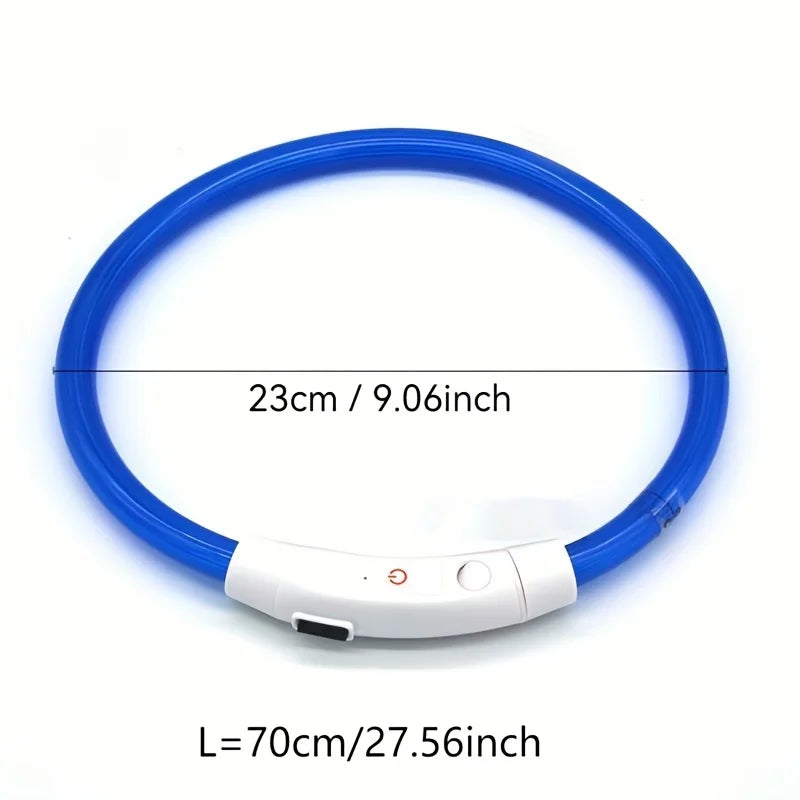 LED Rechargeable Dog Collar