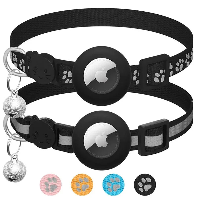 Cat Collar with Airtag & Bell