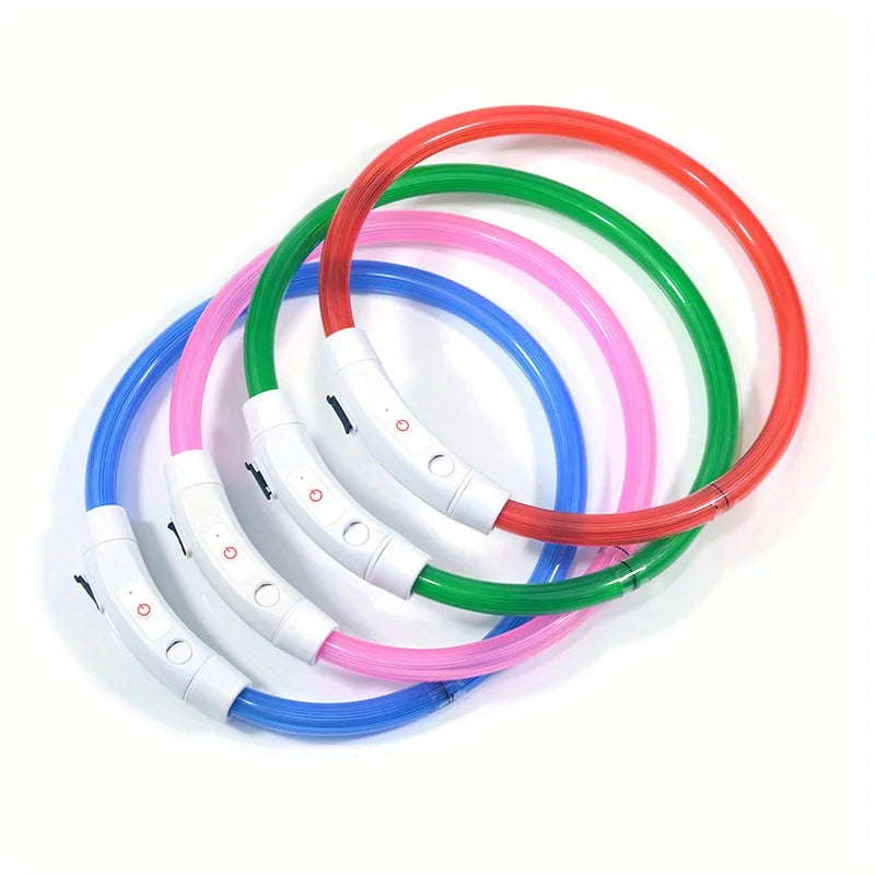 LED Rechargeable Dog Collar