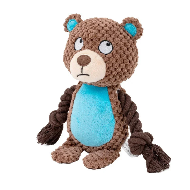 Indestructible Plush Dog Chew Toy