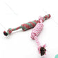 1PC Dog Toy Carrot Knot Rope