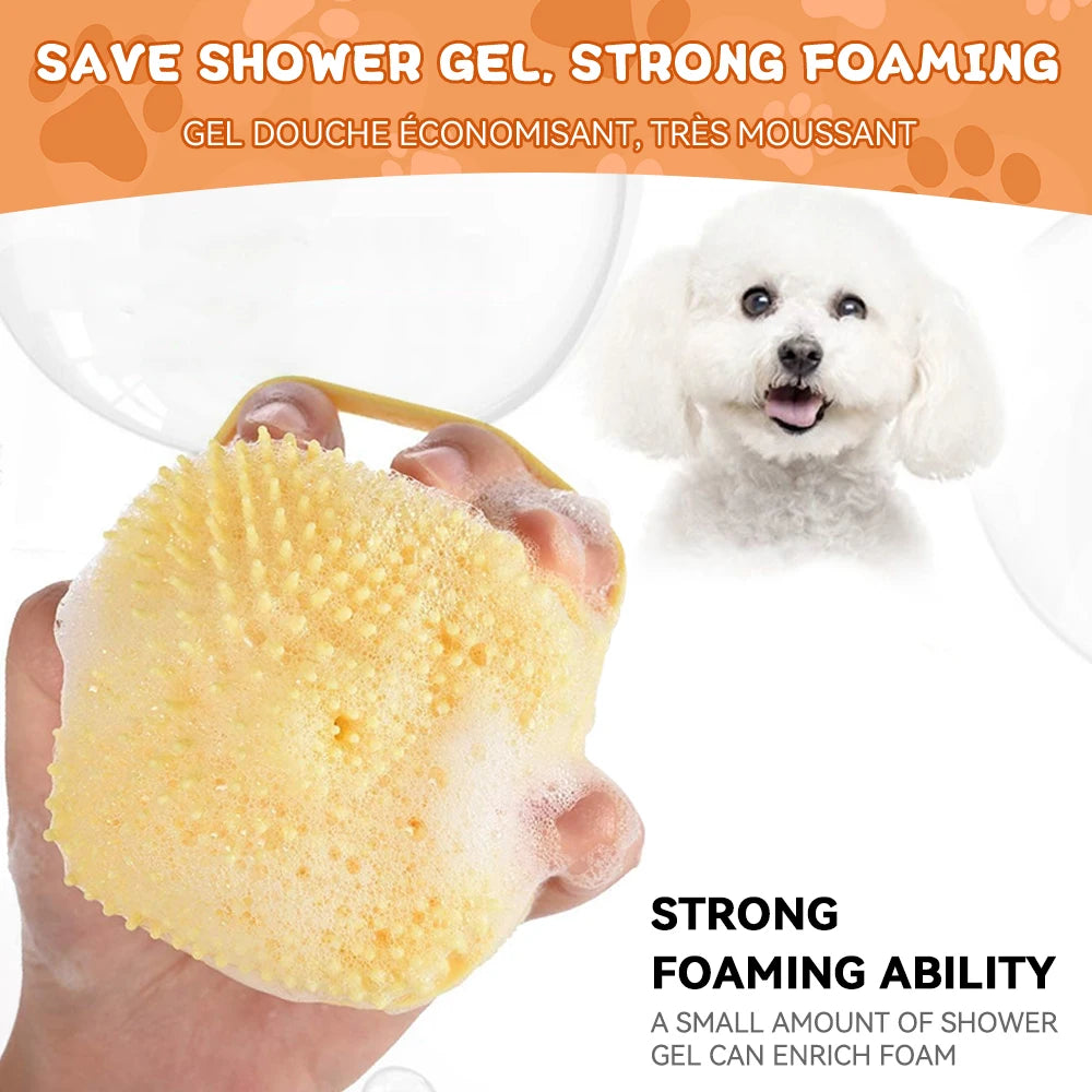 Dog Bathing Brush Pet Massage