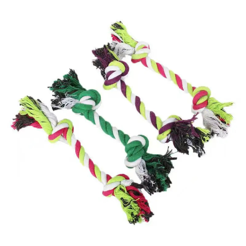 1PC Dog Toy Carrot Knot Rope
