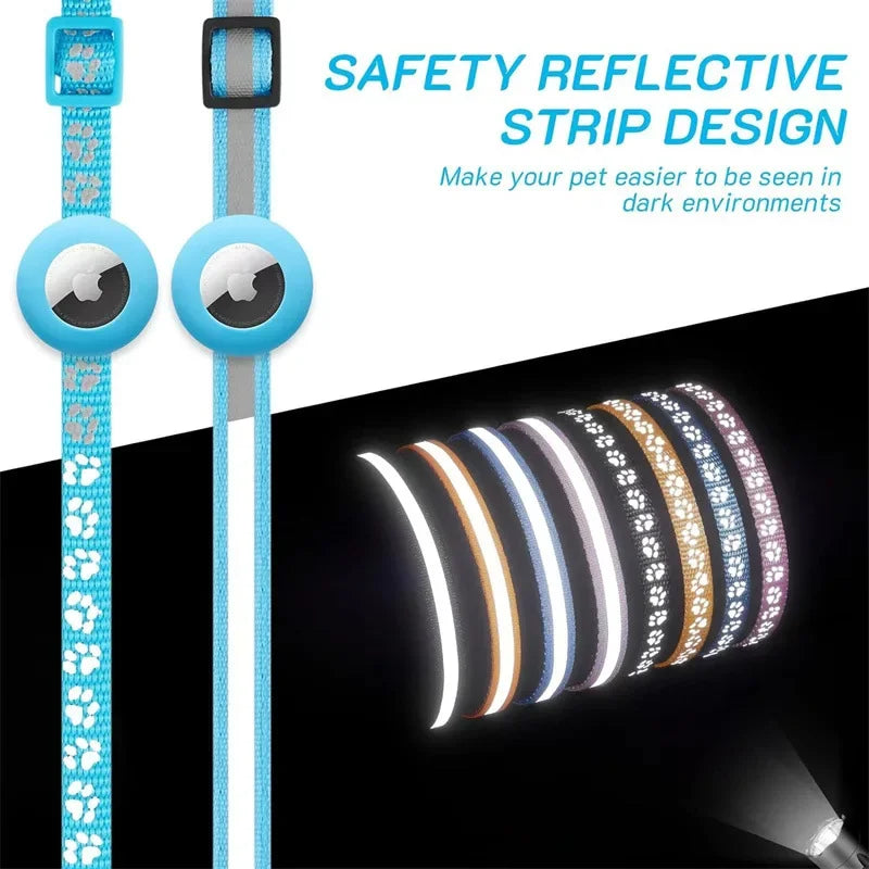 Cat Collar with Airtag & Bell