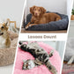 Round Plush Pet Bed for Dogs & Cats