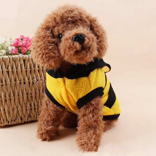 Bee Hoodie Pet Costume