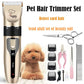 Cordless Pet Hair Clipper with Ceramic Blade