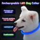 LED Rechargeable Dog Collar