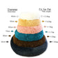 Round Plush Pet Bed for Dogs & Cats