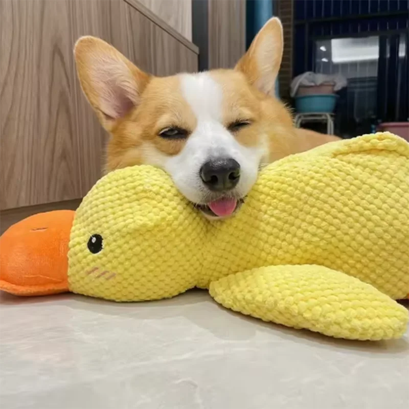Plush Duck Dog Hug Toy