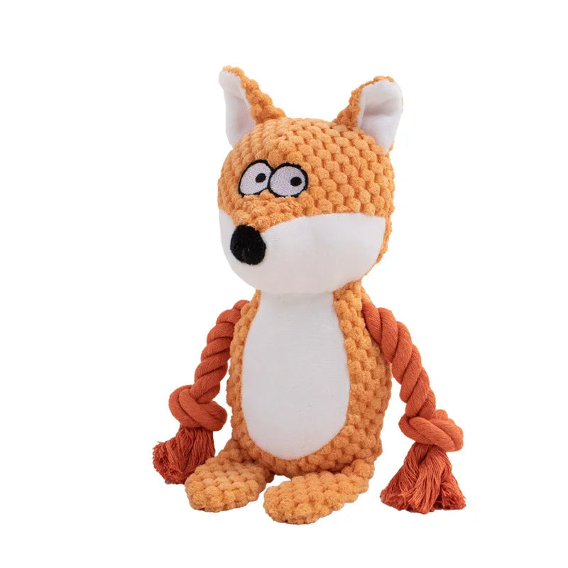 Indestructible Plush Dog Chew Toy