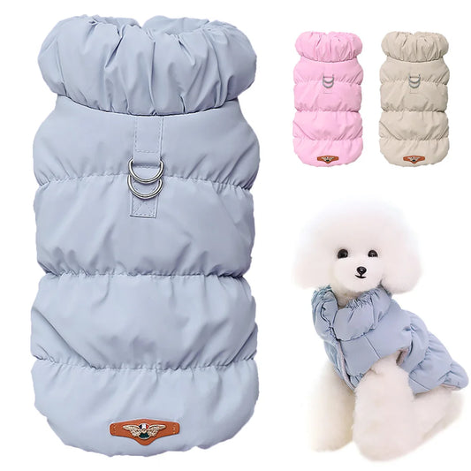Warm Padded Dog & Cat Winter Coat