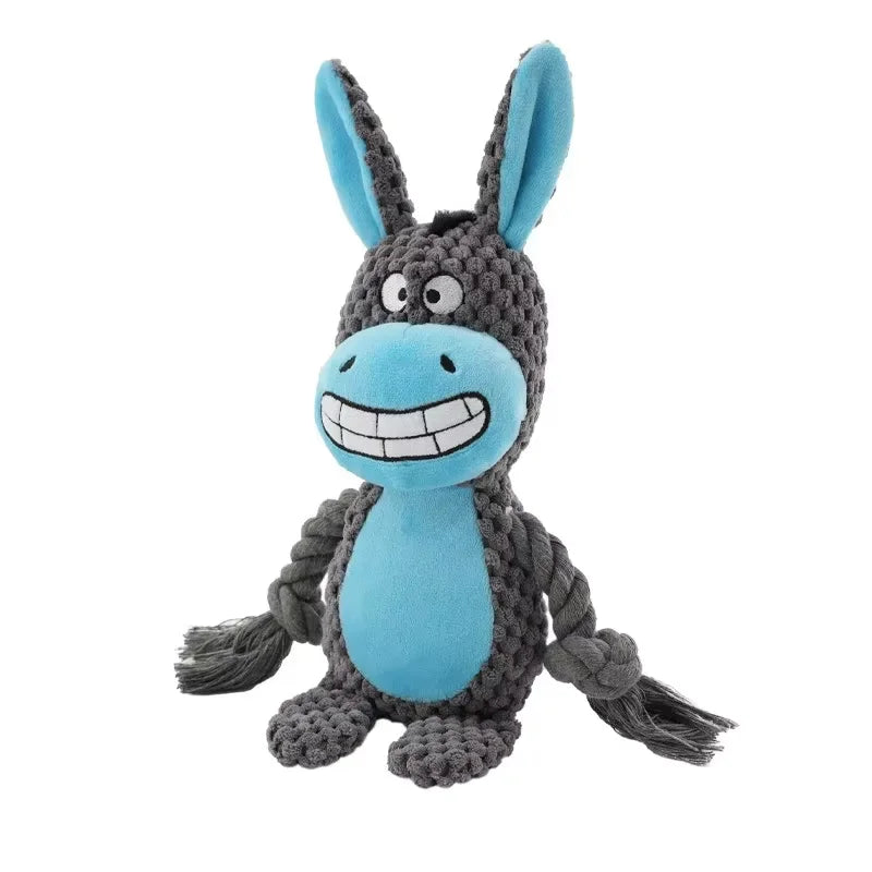 Indestructible Plush Dog Chew Toy