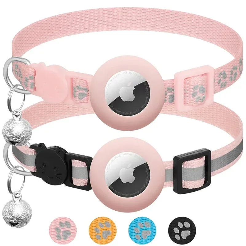 Cat Collar with Airtag & Bell