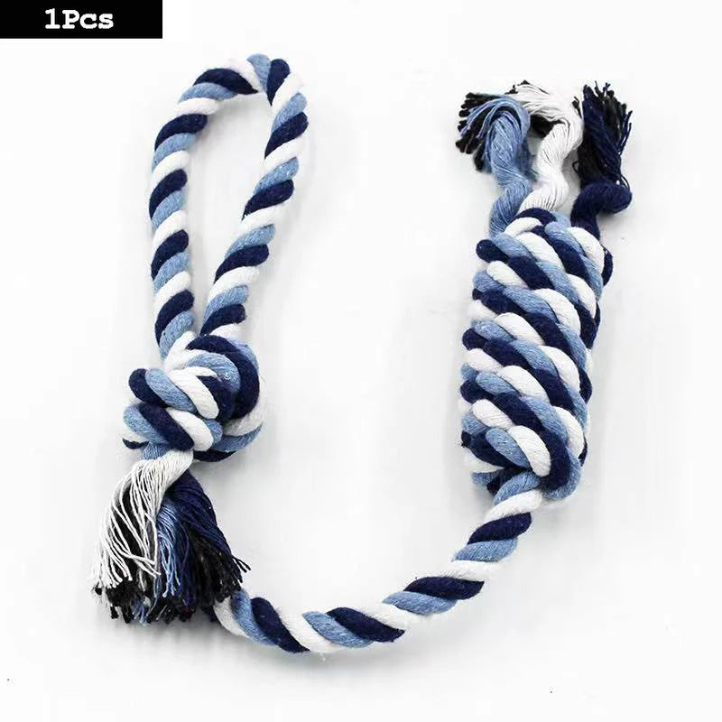 1PC Dog Toy Carrot Knot Rope