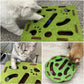 Pet Cat Puzzle Maze Holes Toys Felt Box With Bell Ball.