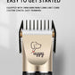 Cordless Pet Hair Clipper with Ceramic Blade