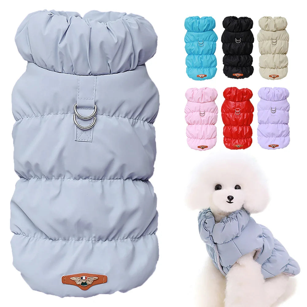 Warm Padded Dog & Cat Winter Coat