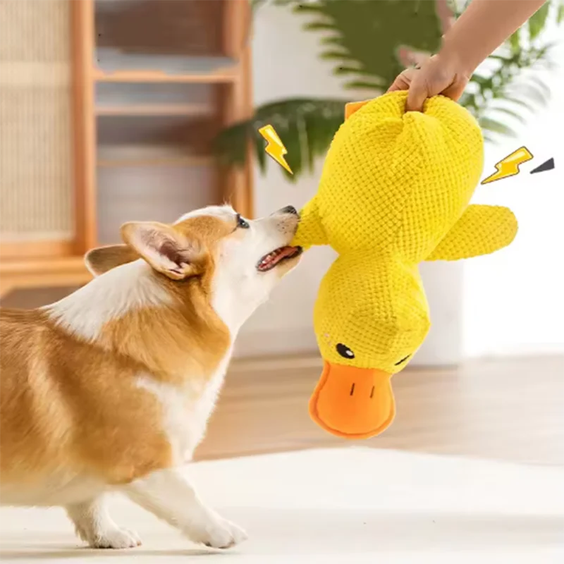 Plush Duck Dog Hug Toy