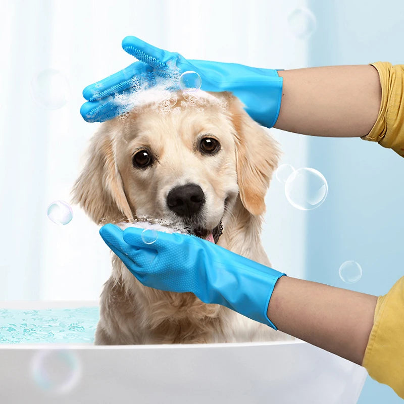 Pet Grooming & Hair Removal Gloves