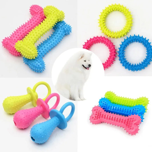 Rubber Chew Dog Toy for Small Dogs