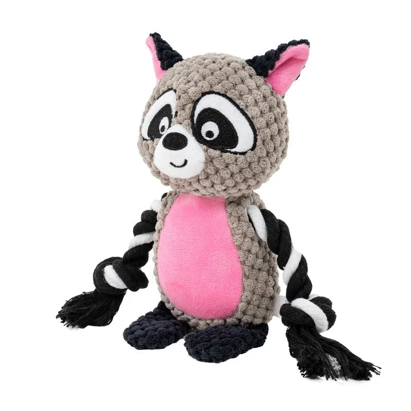 Indestructible Plush Dog Chew Toy