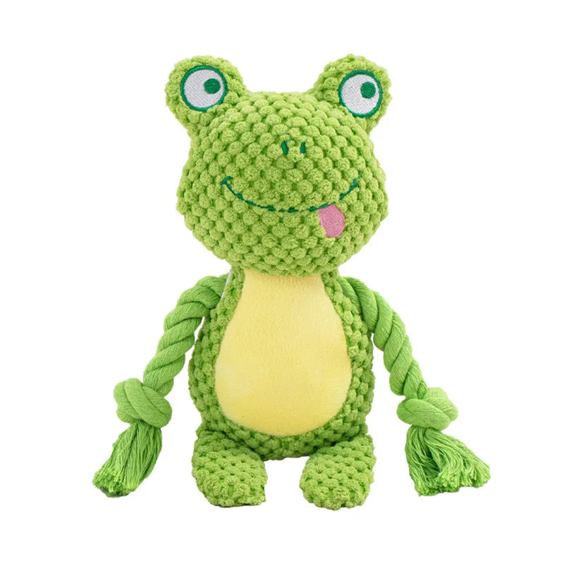 Indestructible Plush Dog Chew Toy