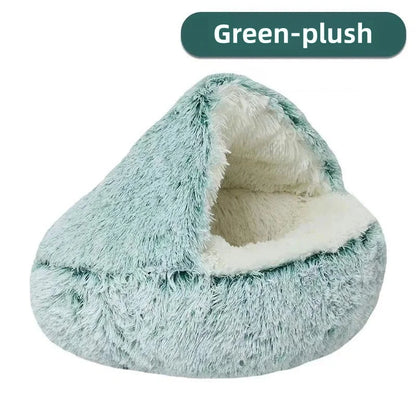 Plush Autumn & Winter Pet Bed
