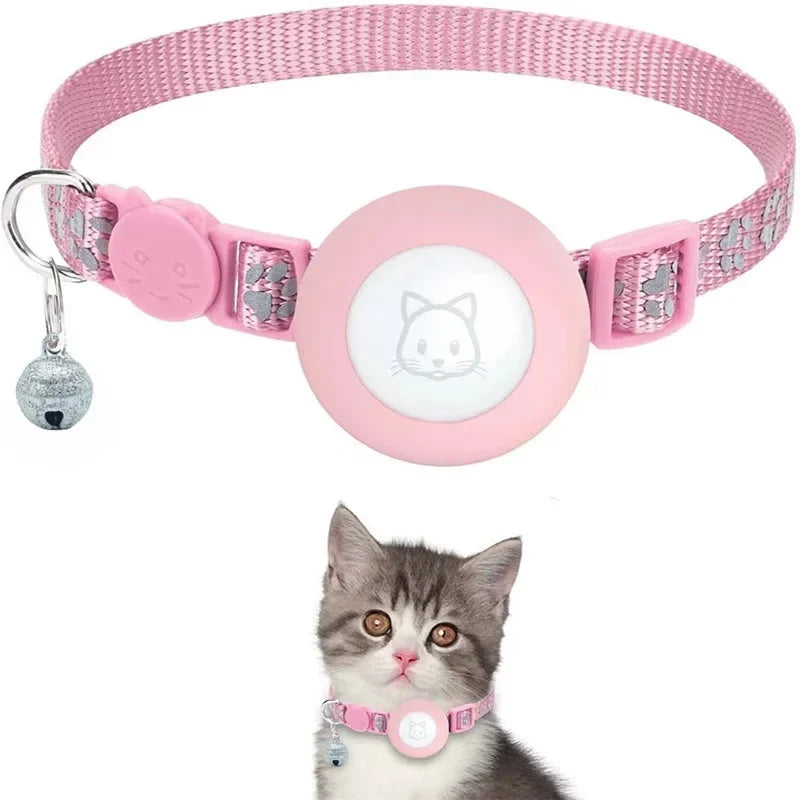 Cat Collar with Airtag & Bell